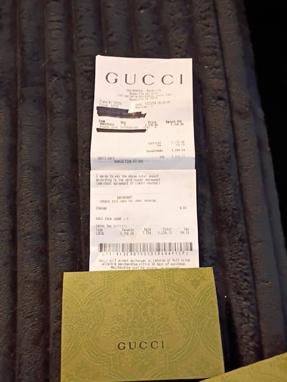 Gucci Beige/Brown Monogram Crossbody with Green-Red Web - Picture 6 of 11